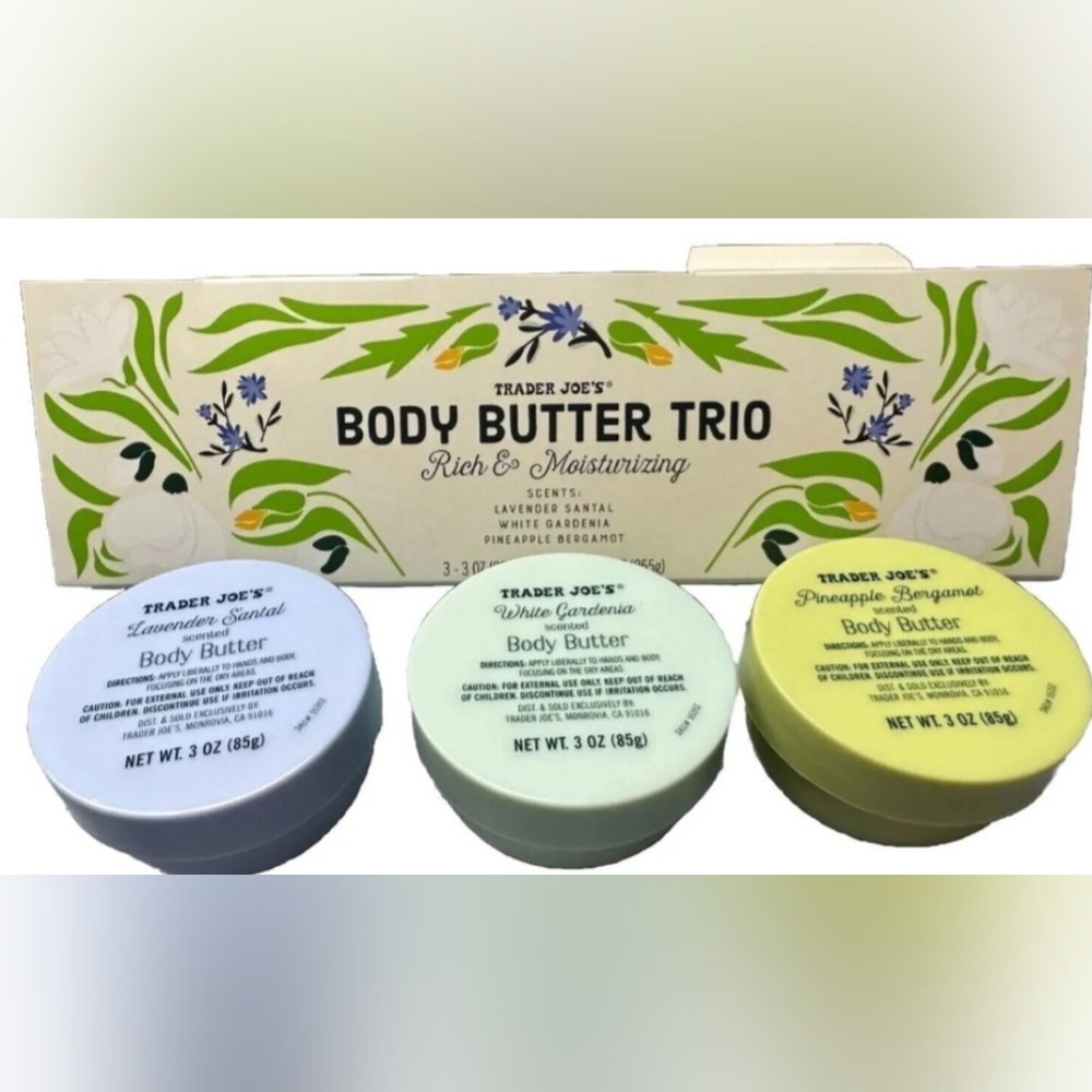 Trader Joe's Body Butter Trio